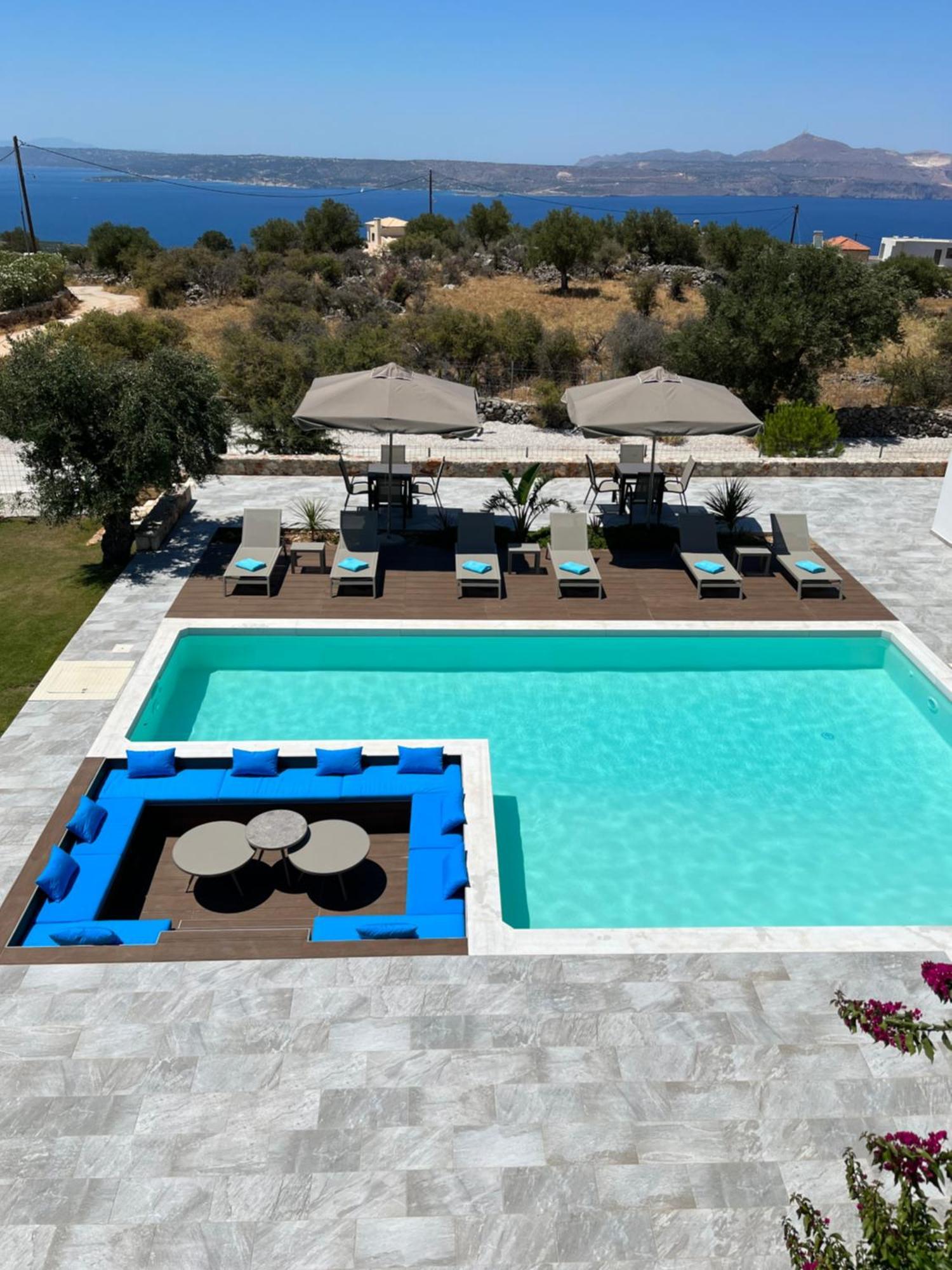 Villa Gloria Seaview - Luxury & Family Kokkino Chorio Exteriér fotografie