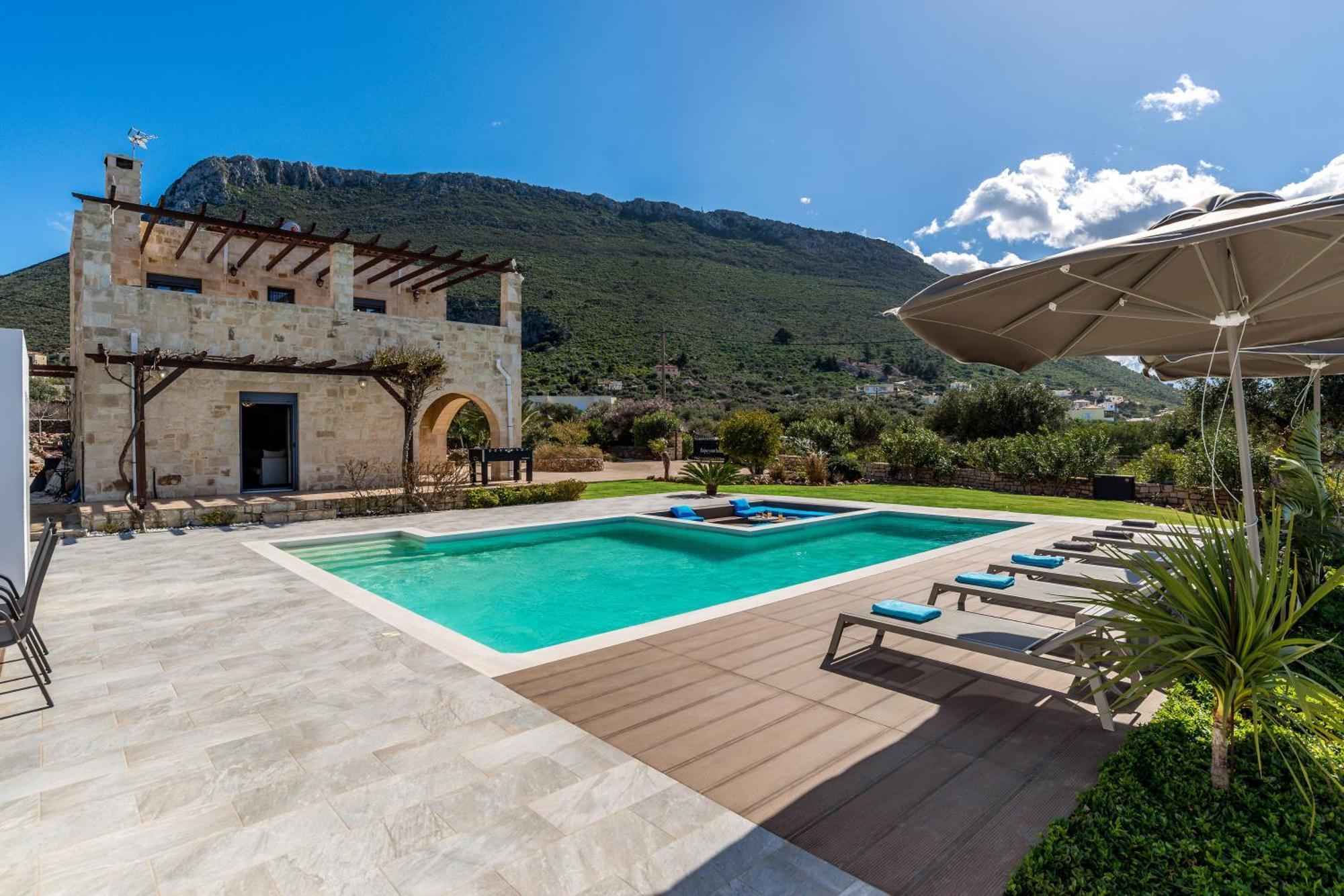 Villa Gloria Seaview - Luxury & Family Kokkino Chorio Exteriér fotografie